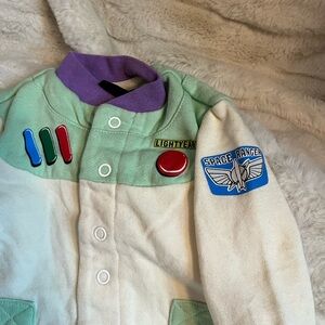 Our Universe Disney Buzz Lightyear 0/3M Space Cadet Unisex Boys Girls Organic